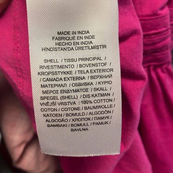 LAUREN Ralph Lauren Magenta Pink Blouse XS Petite Preppy - Picture 6 of 9